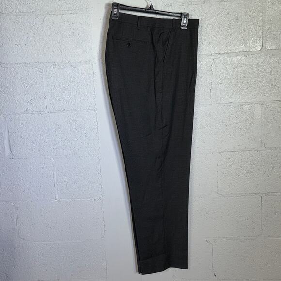 Tallia Men's Classic Fit Suit Separate Pant - Dark Grey 44x32 $135 - Picture 6 of 11